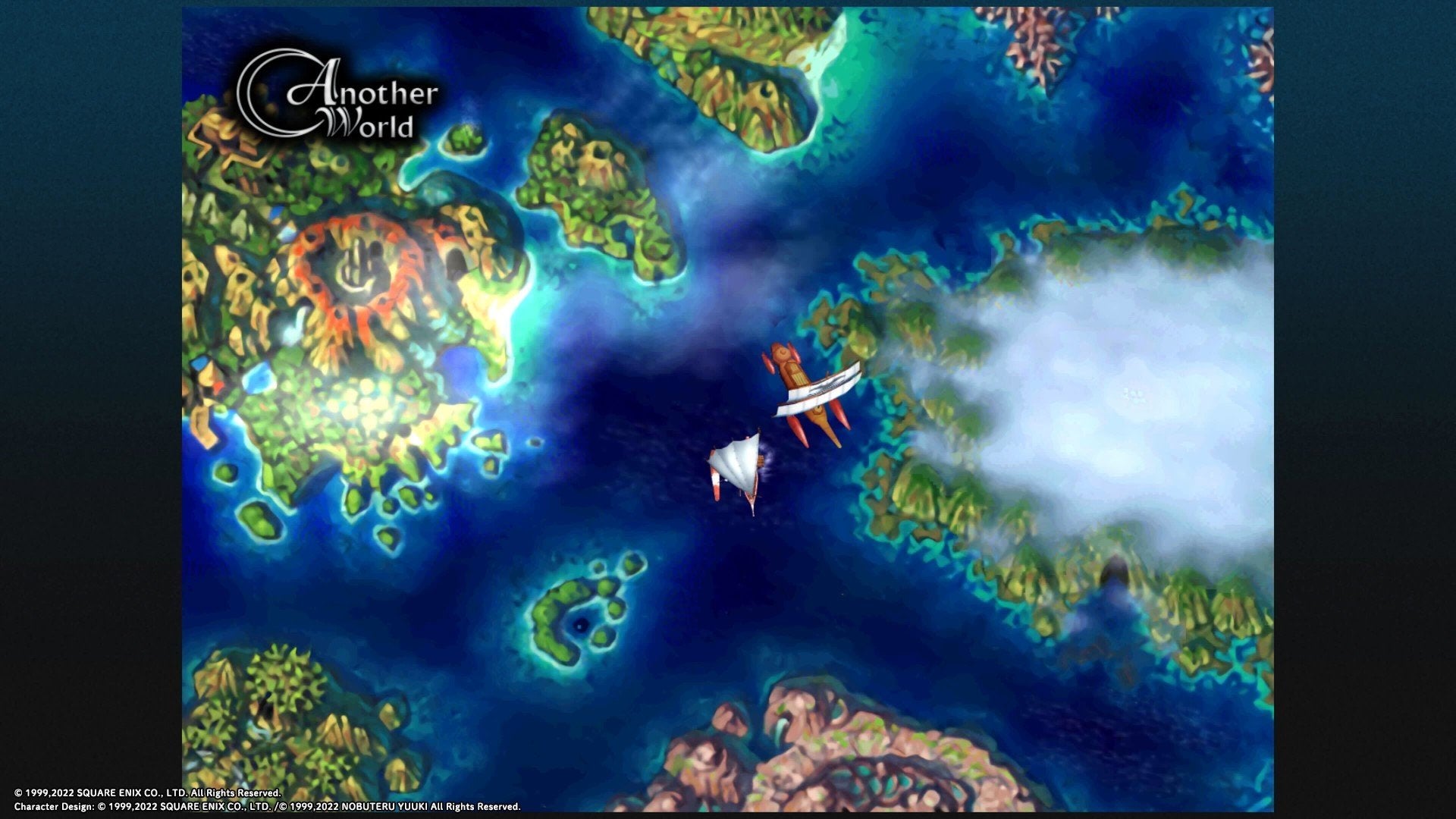 To the Sea of Eden option quests section of Chrono Cross.