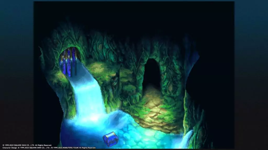 Treasure Chest under well in Chrono Cross.