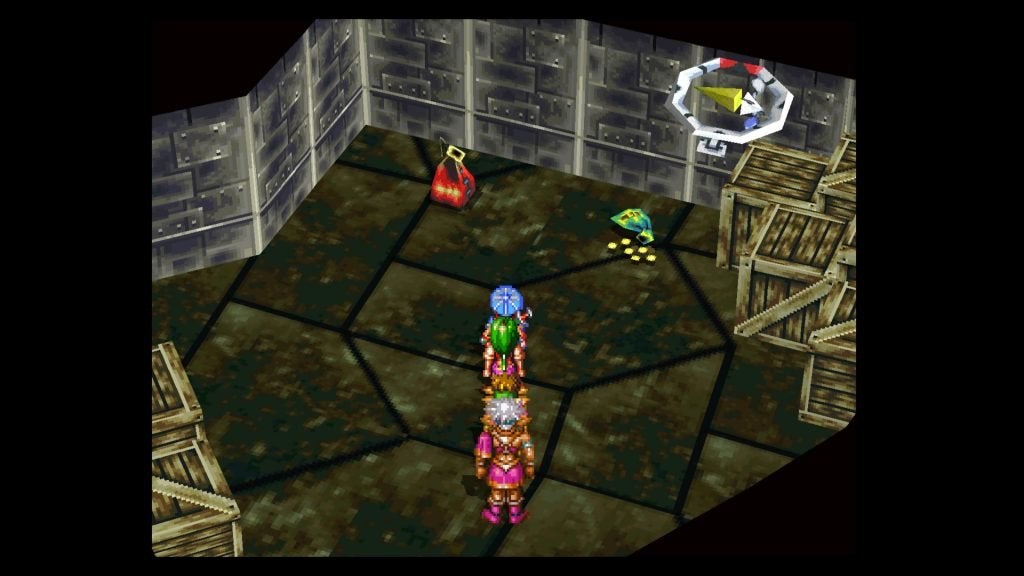 210G and Vaccine in Tower of Doom in Grandia.