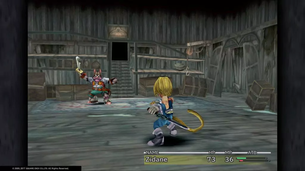 Baku Boss fight in Prima Vista Crash Site in the Evil Forest in FFIX.