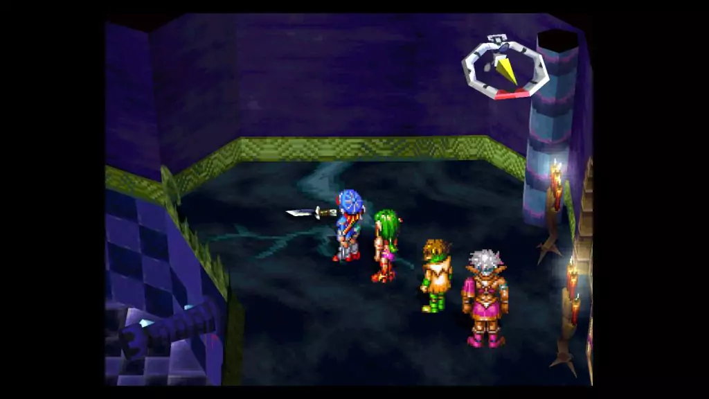 Bloody Knife in Castle of Dreams in Grandia.