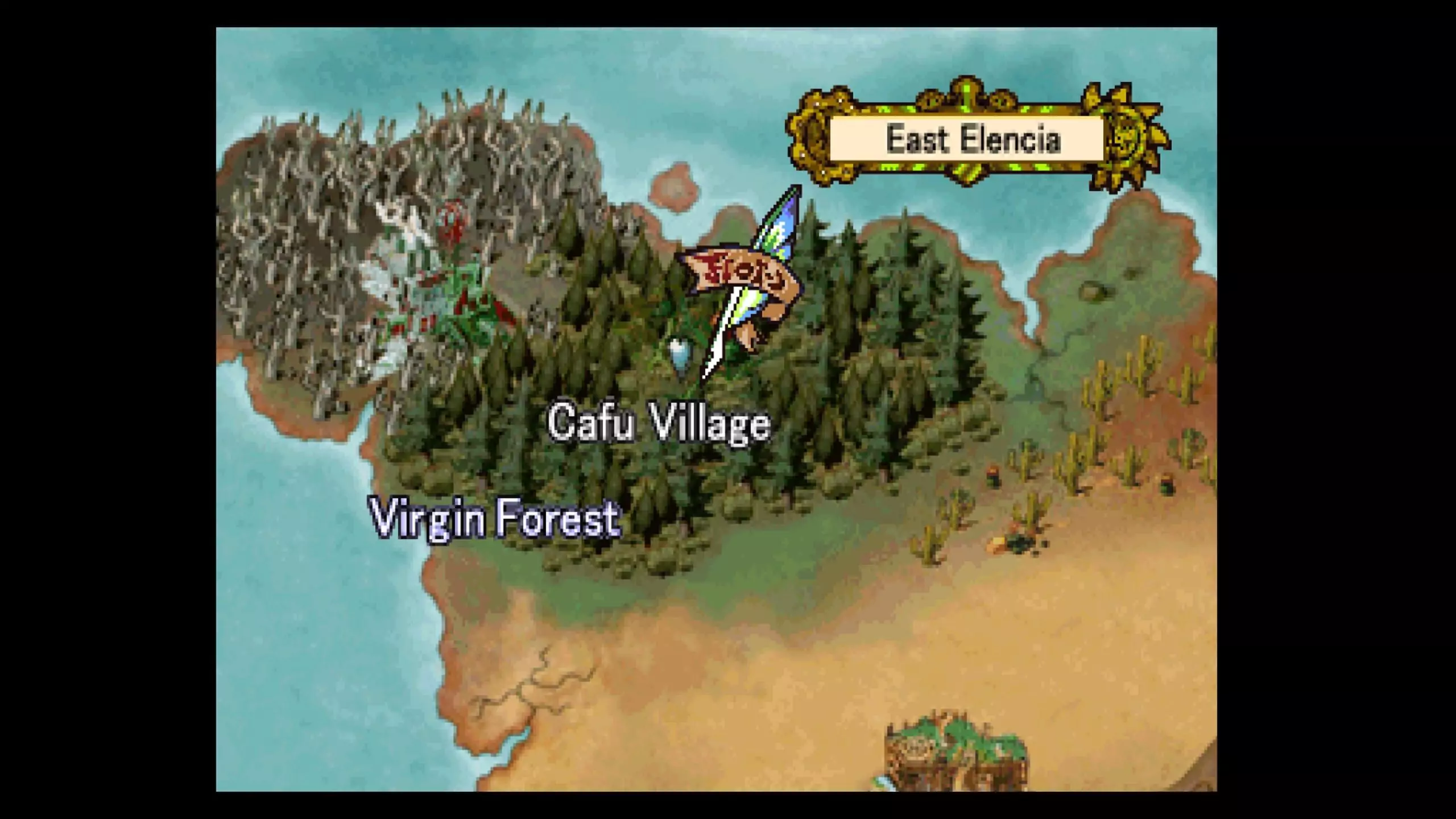 Cafu Village in Grandia.