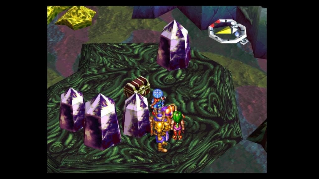 Confusion Charm in Typhoon Tower Grandia.
