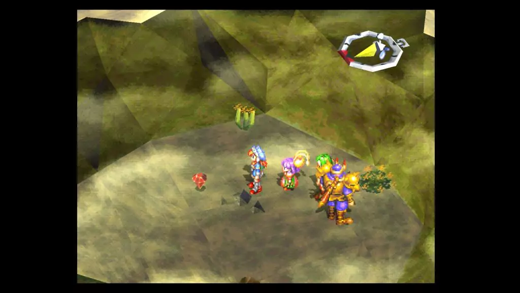 Confusion Charm in Volcano Grandia.