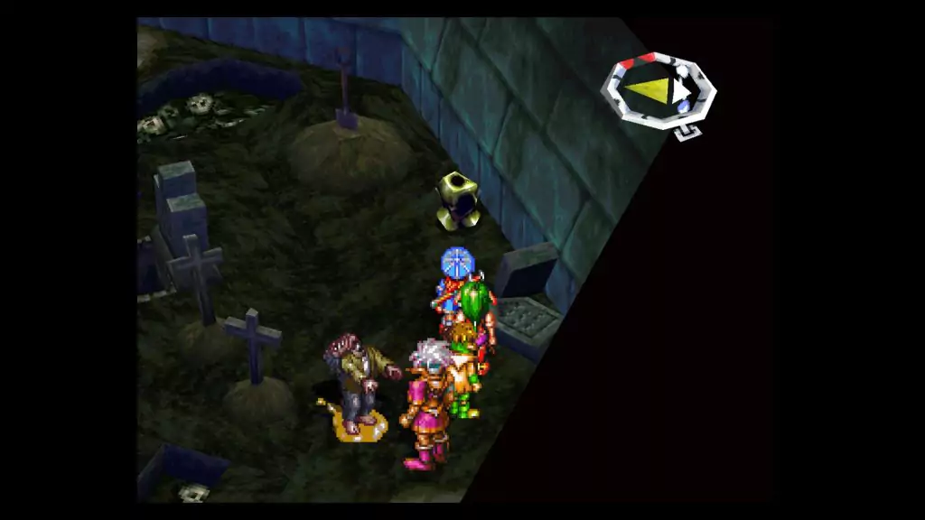 Dark Armor in Castle of Dreams in Grandia.