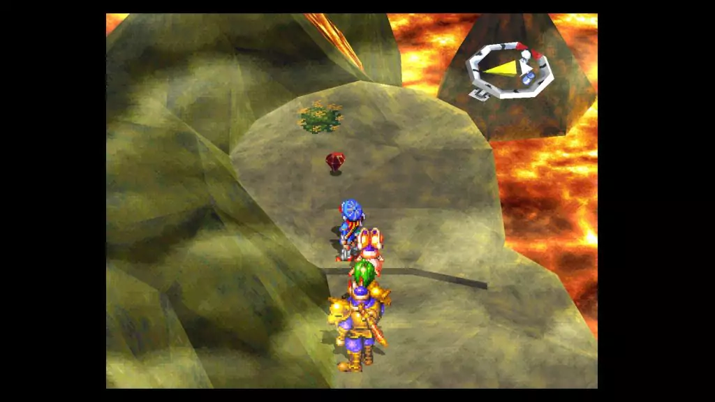 Dragon Scale in Volcano Grandia.