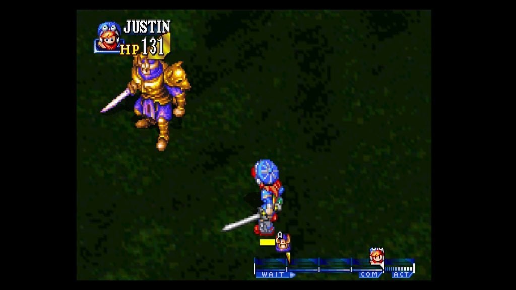 Gadwin Boss Fight in the Valley of the Flying Dragon in Grandia.