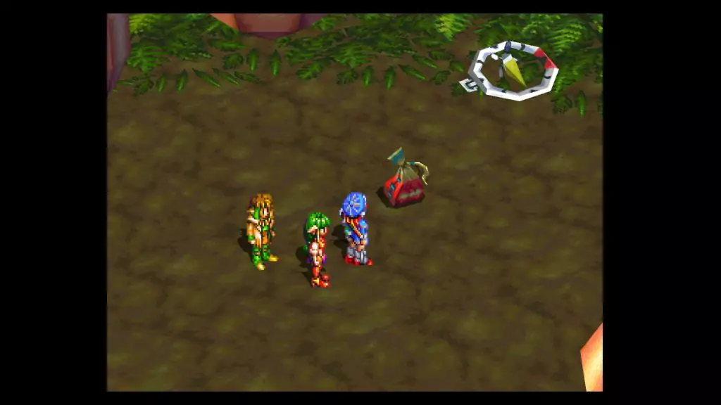 Golden Potion in Virgin Forest Grandia.