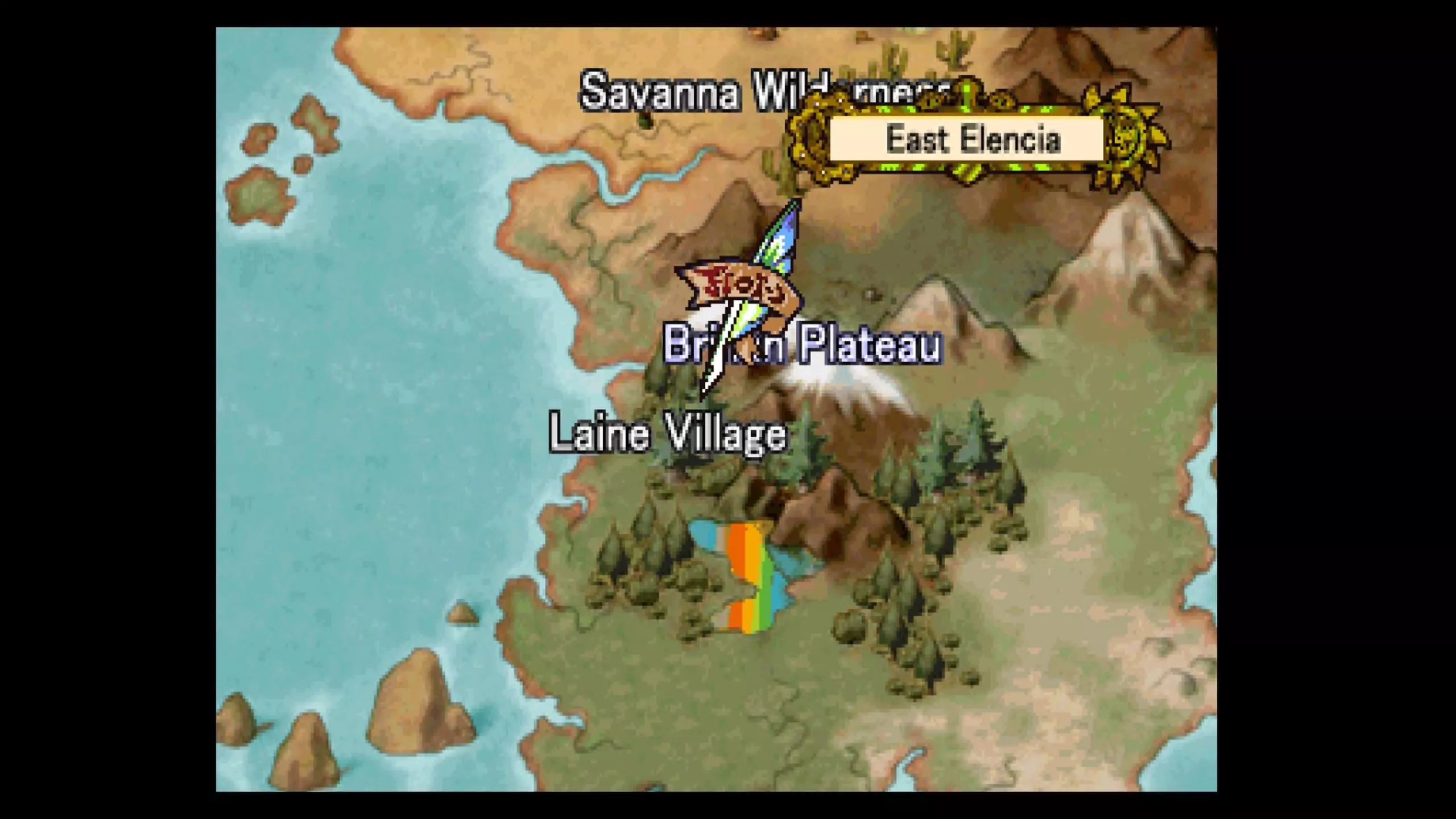 Laine Village in Grandia.