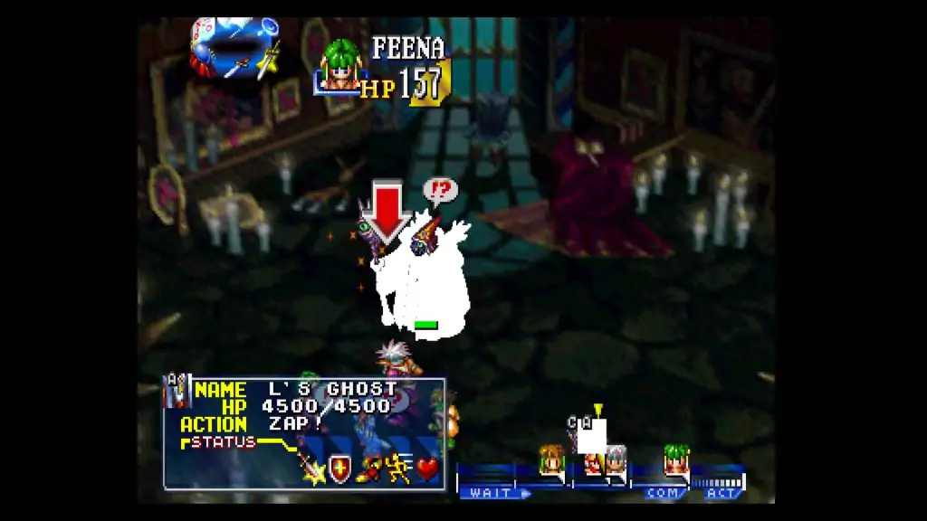 Lords Ghost in Castle of Dreams in Grandia.