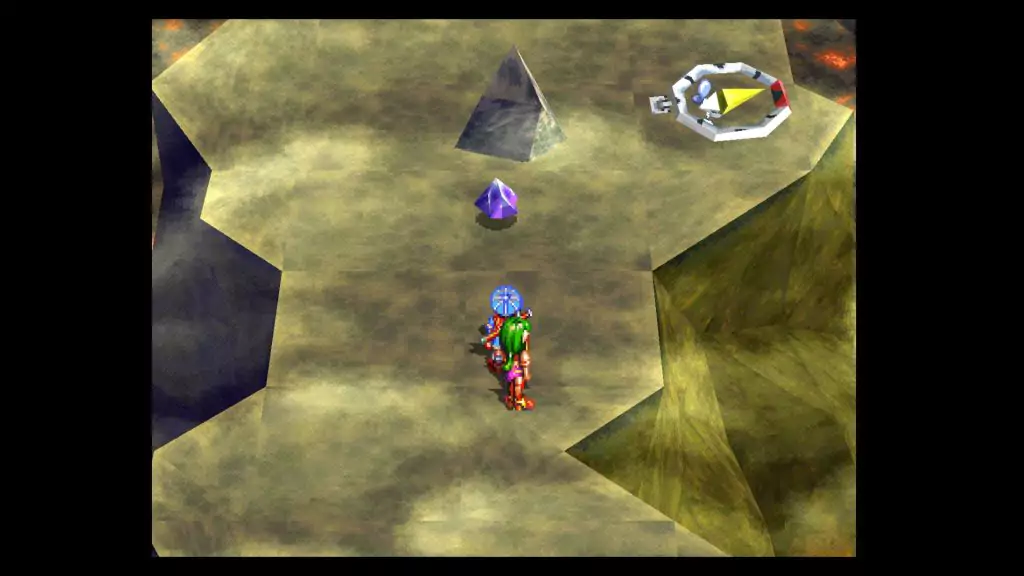 Mana Egg in Volcano Grandia.