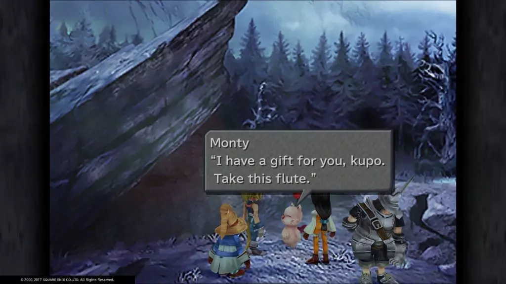 Moogle's Flute key item in FFIX.