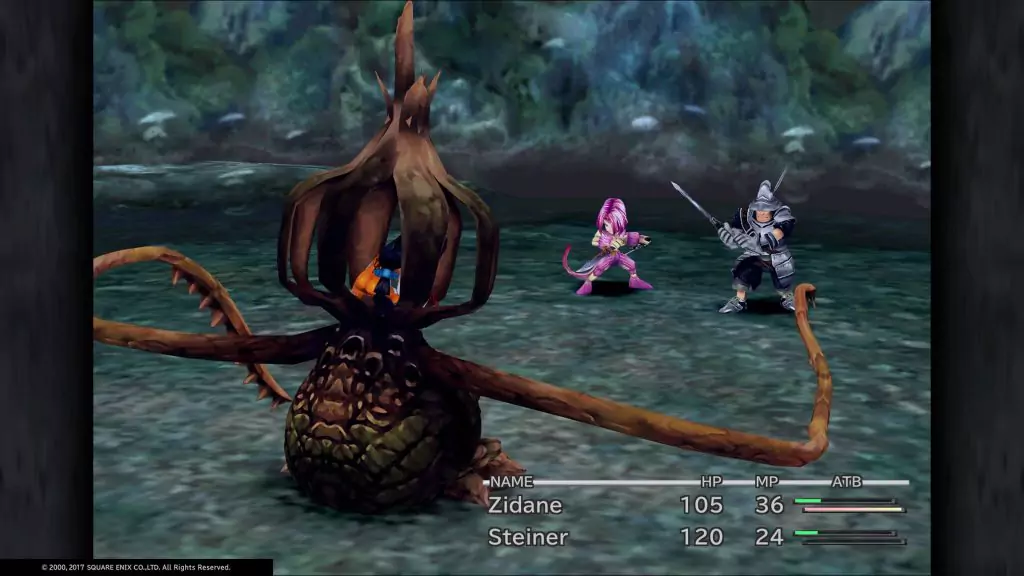 Prison Cage captures Garnet in Evil Forest FFIX.