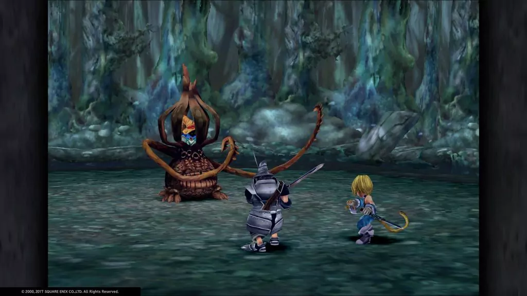 Prison Cage captures Vivi in Evil Forest FFIX.
