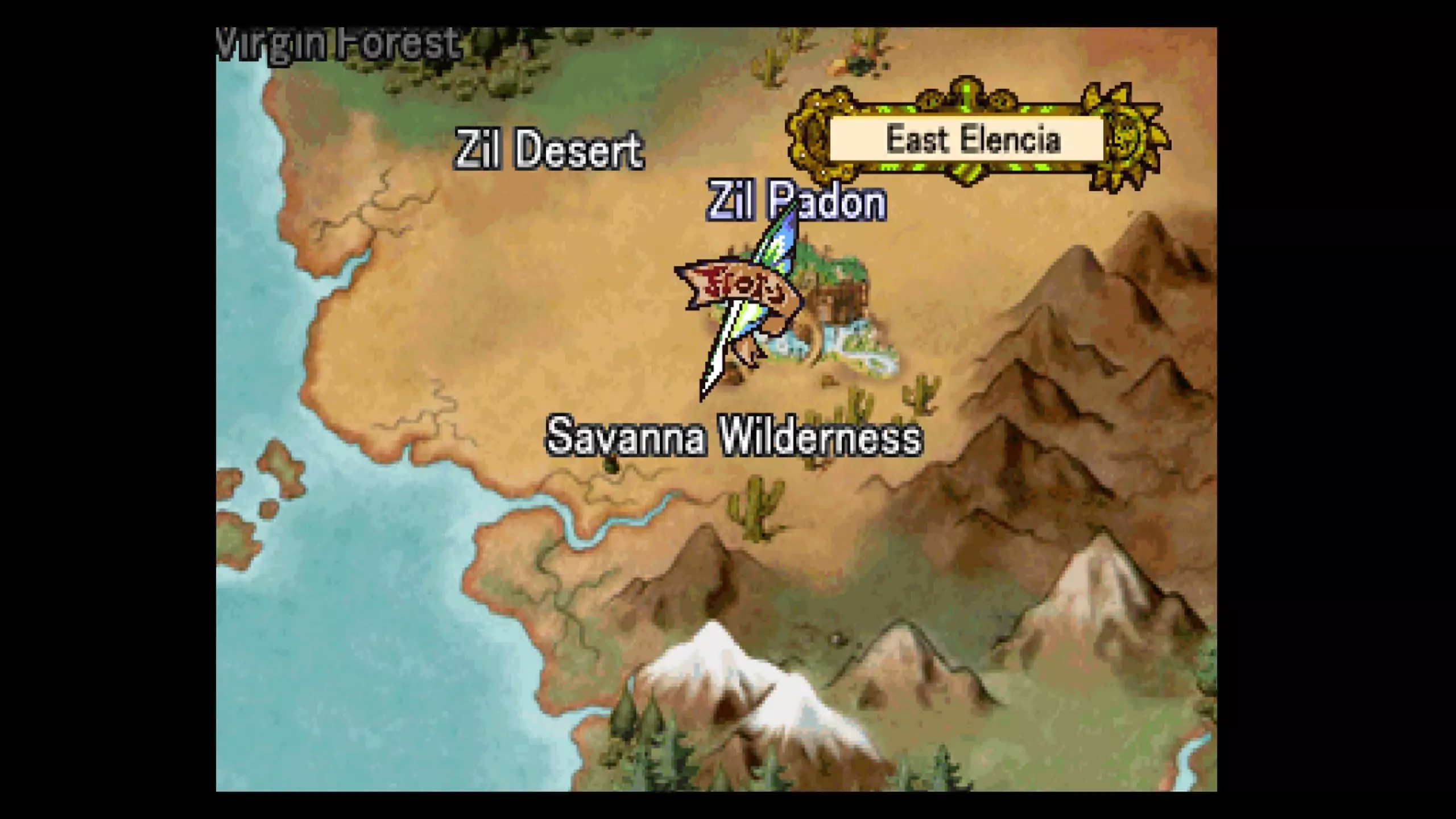 Savanna Wilderness in Grandia.