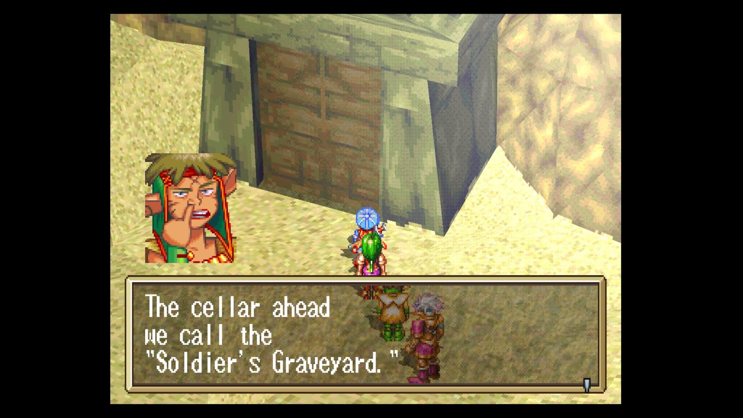 Soldier's Graveyard in Grandia.