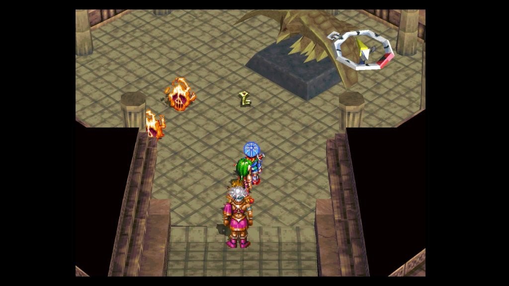 Soldier's Key 1 in Soldier's Graveyard Grandia.