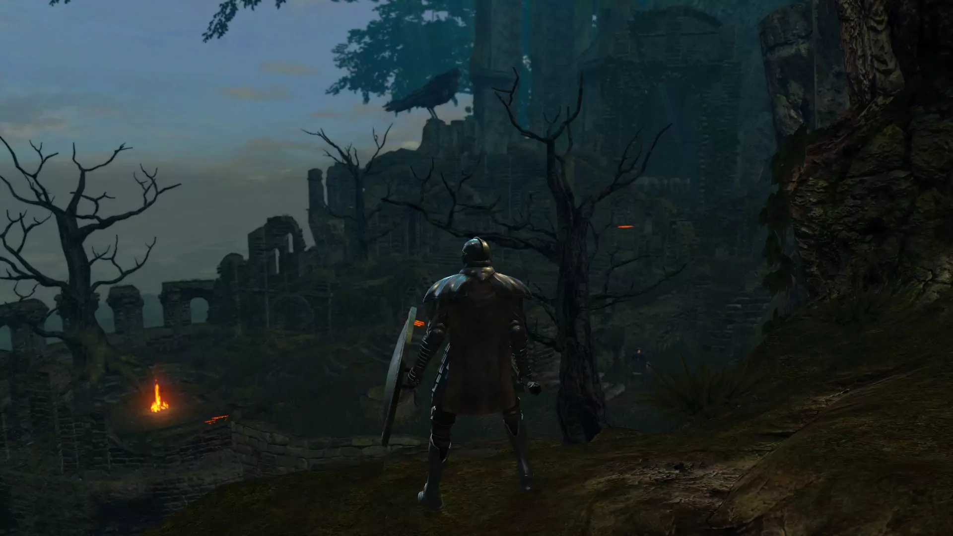 Firelink Shrine from Dark Souls.