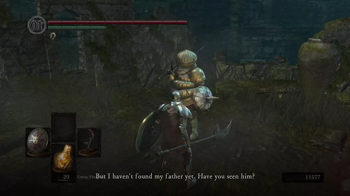 The Chosen Undead and Sieglinde of Catarina.