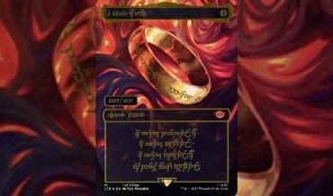 The One Ring in Magic: The Gathering