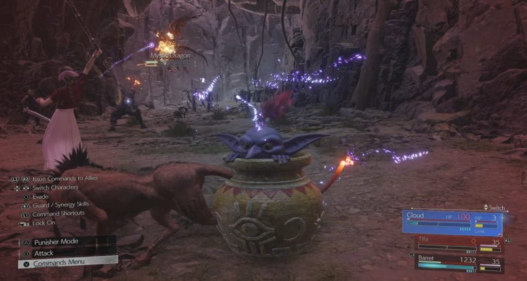 The Magic Pot summon in Final Fantasy VII Rebirth.