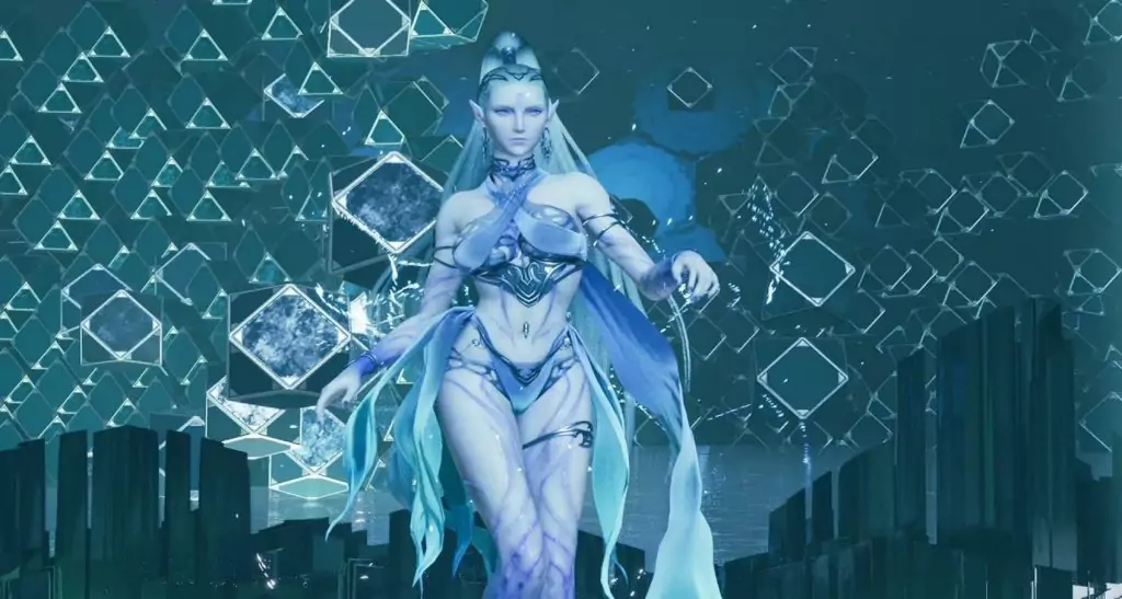 The Shiva summon in Final Fantasy VII Rebirth.