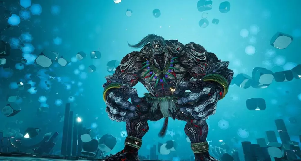 The Titan summon in Final Fantasy VII Rebirth.