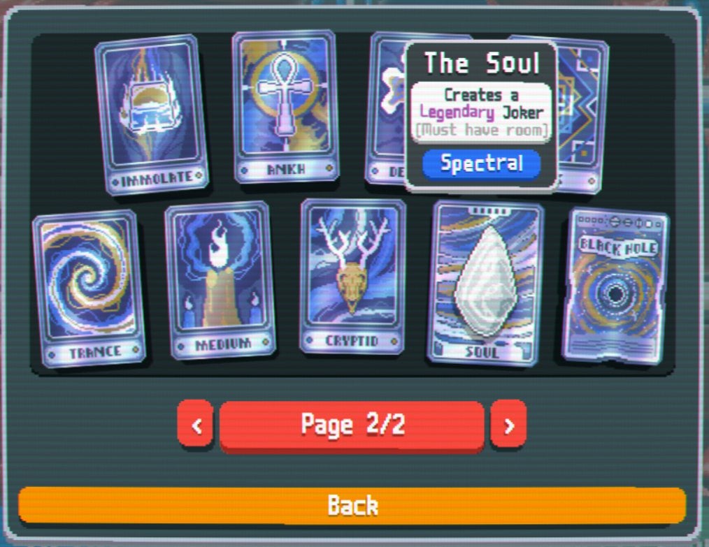 The Soul, which is a Spectral Card in Balatro that creates a Legendary Joker.