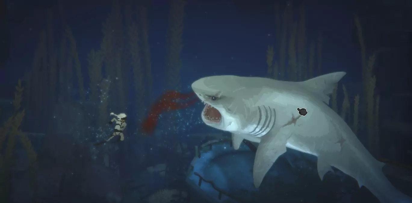The cutscene of Clara helping Dave defeat Klaus.